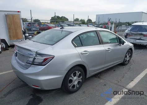 2014 Honda Civic Hybrid из США, поврежденный, VIN 19XFB4F20EE201433